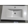 Раковина меблева Mixxus Premium CUBIC-1503 810×460×170 мм з отвором під змішувач і переливом, білий