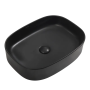 Раковина накладна Mixxus Premium BEVEL-0103, чорна 510×370×120 мм