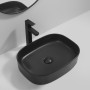 Раковина накладна Mixxus Premium BEVEL-0103, чорна 510×370×120 мм