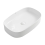 Раковина накладна Mixxus Premium BEVEL-0105 610×375×120 мм, білий