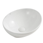 Раковина накладна Mixxus Premium ELLIPSE-0107 345×265×120 мм, білий