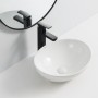 Раковина накладна Mixxus Premium ELLIPSE-0107 345×265×120 мм, білий