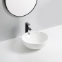 Раковина накладна Mixxus Premium ELLIPSE-0205 430×430×150 мм з переливом, білий
