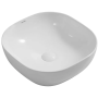 Раковина накладна Mixxus Premium DIVERSE-0105 425×425×145 мм, білий