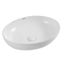 Раковина накладна Mixxus Premium ELLIPSE-0102 515×400×130 мм, білий