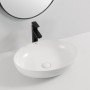 Раковина накладна Mixxus Premium ELLIPSE-0102 515×400×130 мм, білий