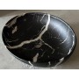 Раковина накладна Mixxus Premium ELLIPSE-0102, мармурова 515×400×130 мм