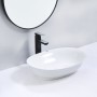 Раковина накладна Mixxus Premium ELLIPSE-0103 550×390×140 мм, білий