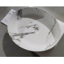 Раковина накладна Mixxus Premium ELLIPSE-0104, мармурова 550×415×140 мм