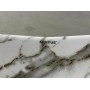 Раковина накладна Mixxus Premium WAVE-0105, мармурова 620×360×160 мм