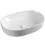 Раковина накладна Mixxus Premium ELLIPSE-0105 600×400×150 мм, білий