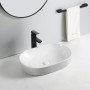 Раковина накладна Mixxus Premium ELLIPSE-0105 600×400×150 мм, білий