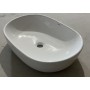Раковина накладна Mixxus Premium ELLIPSE-0105 600×400×150 мм, білий