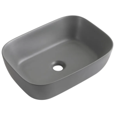 Раковина накладна Mixxus Premium DIVERSE-0116, графіт 455×330×135 мм