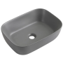 Раковина накладна Mixxus Premium DIVERSE-0116, графіт 455×330×135 мм