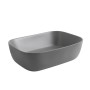 Раковина накладна Mixxus Premium DIVERSE-0116, графіт 455×330×135 мм
