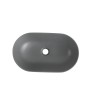 Раковина накладна Mixxus Premium ELLIPSE-0109, графіт 500×300×140 мм