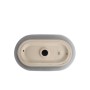 Раковина накладна Mixxus Premium ELLIPSE-0109, графіт 500×300×140 мм