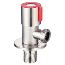 Кран для підключення сантехприладів 1/2x1/2 Mixxus VAL-02 червоний