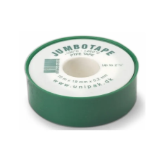 Фум стрічка Jumbotape Standard Unipak 10М*0,2мм*19мм