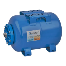 Гідроакумулятор горизонтальний Vodomet HTP-24L корпус-сталь, мембрана Se.Fa, фланець-сополімер