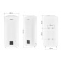 Плоский бойлер з мокрим теном 50л 2 kW MIXXUS EWH-09050