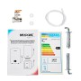 Плоский бойлер з мокрим теном 50л 2 kW MIXXUS EWH-09050