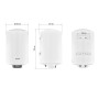 Бойлер круглий з сухим теном 50 л MIXXUS EWH-08050