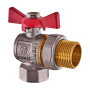 Кран з американкою кутовий, Waterpro WP400-20FMW-L - 3/4